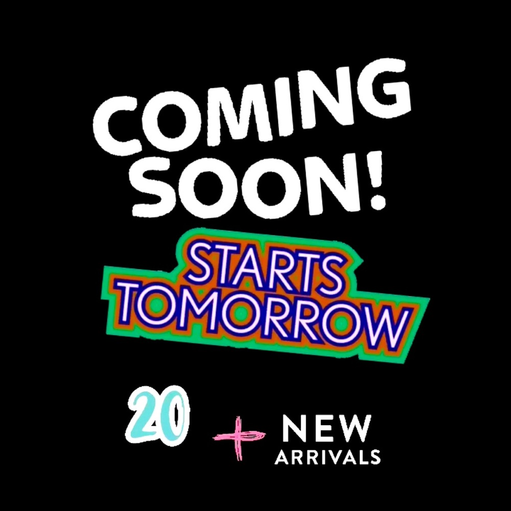 NEW ITEMS TOMORROW AT 1pm!!!
